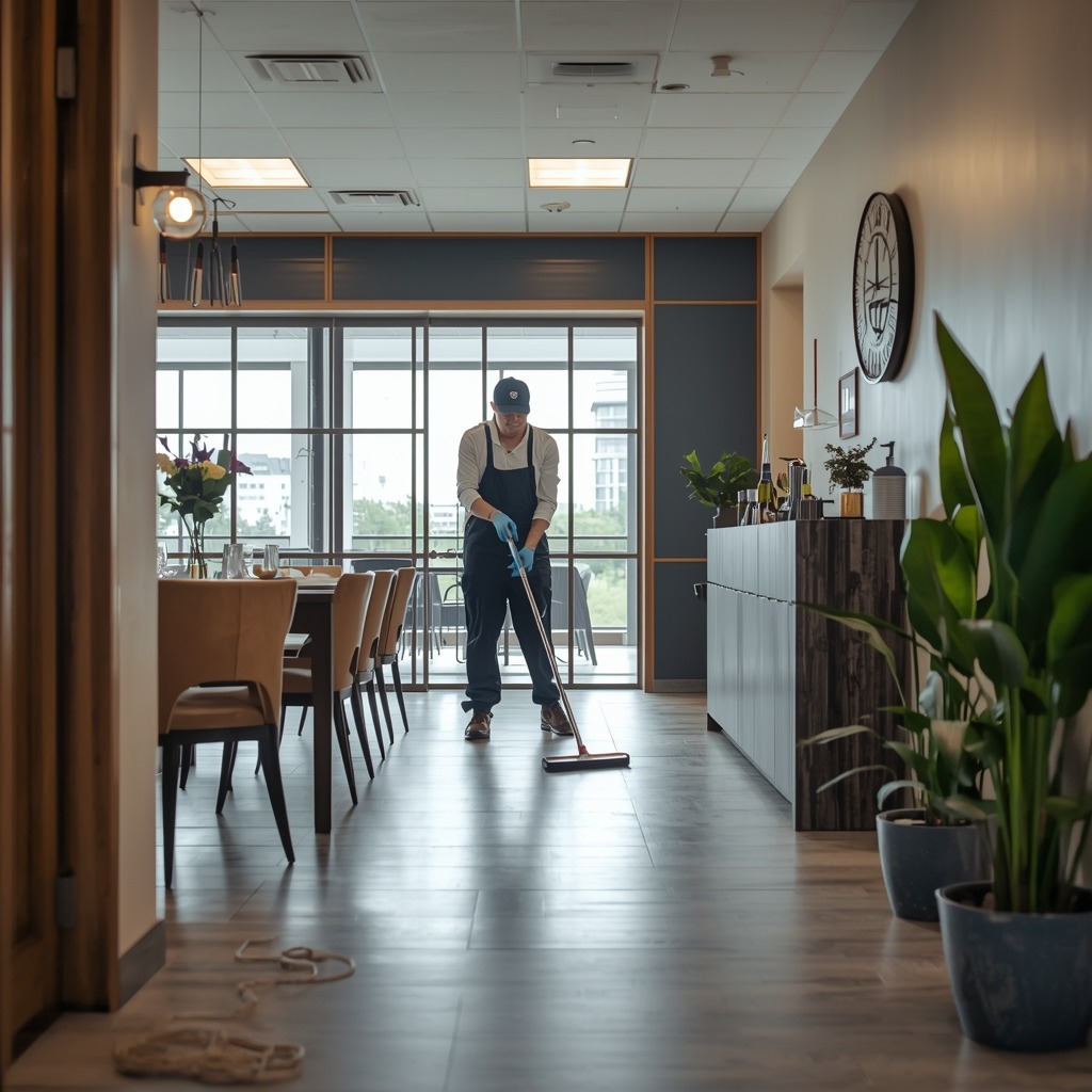 lucid-origin_a_high-quality_cleaning_service_images_where_worker_cleaning_office_home_reastau-0